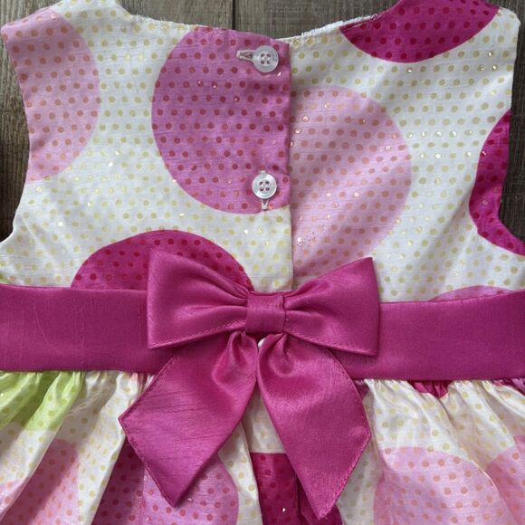 Blueberi Boulevard Girls Dress Size 3T Pink Wedding Sparkle Spring Easter NWT - Picture 5 of 13